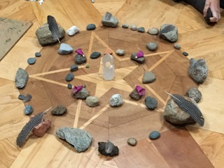 Medicine Wheel from last year's opening ceremony.